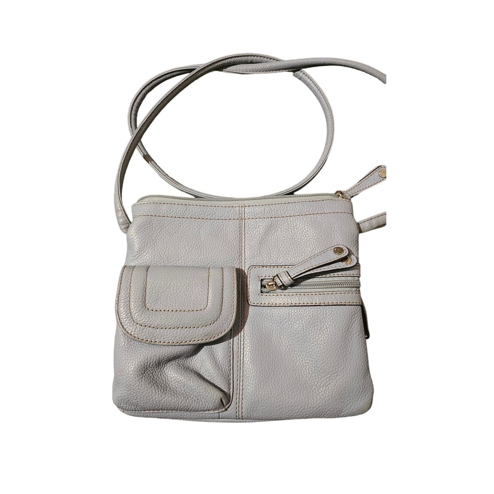 Light Blue Tignanello cross body purse